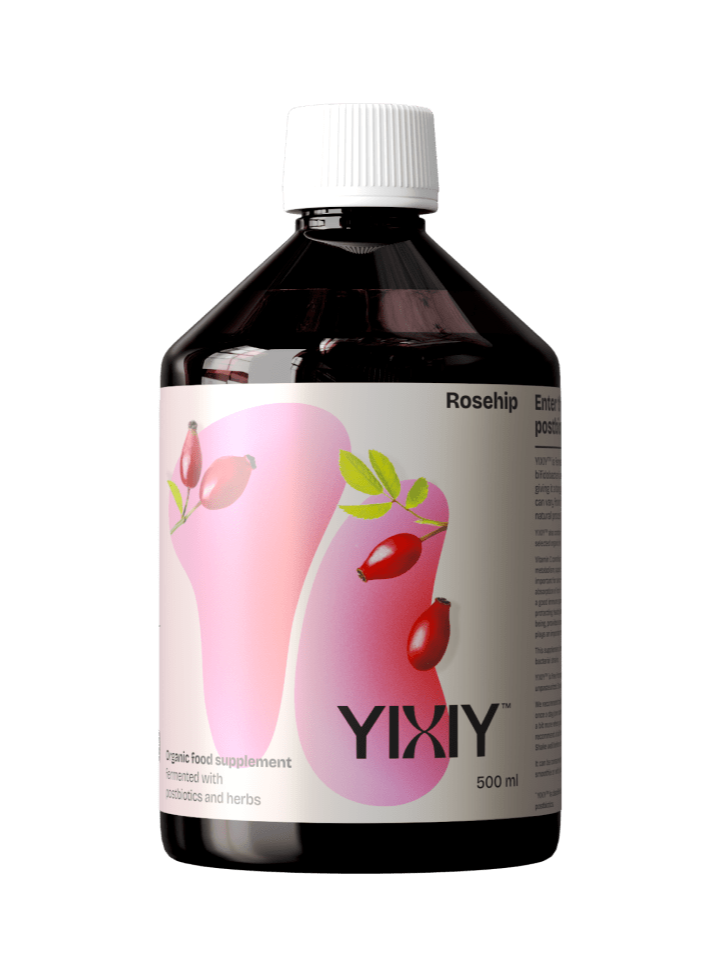 YIXIY Vloeibare Postbiotica Rozenbottel Bio afbeelding