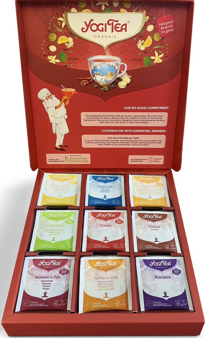 Yogi Tea Selection Box Geschenkset