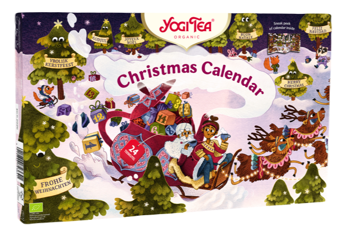Yogi Tea Christmas Calendar 2024 afbeelding