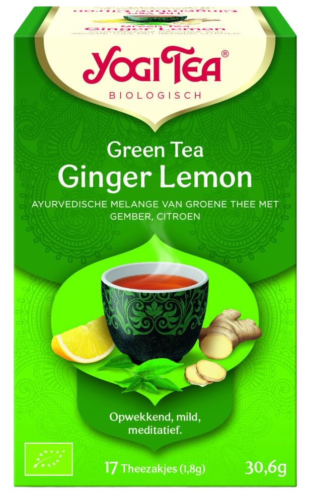 Yogi Tea Green Tea Ginger Lemon