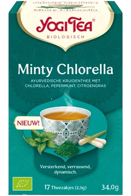 Yogi Tea Minty Chlorella Kruidenthee