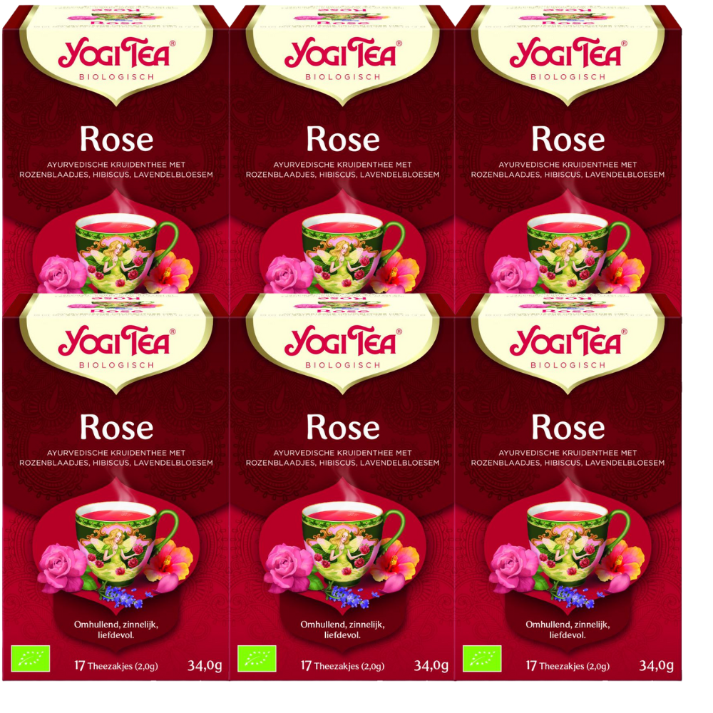 Yogi Tea Rose Voordeelverpakking afbeelding