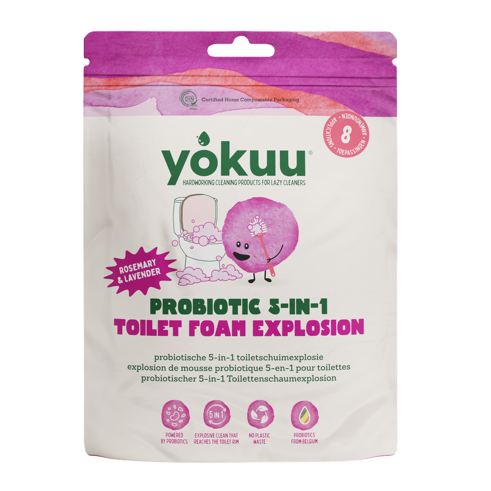 Yokuu Probiotic 5-in-1 Toilet Foam Explosion Rosemary & Lavender