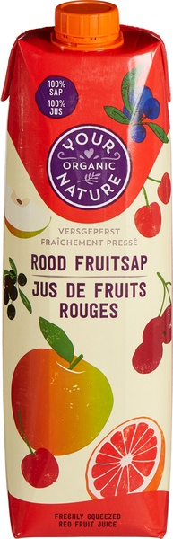 Your Organic Nature Rood Fruitsap