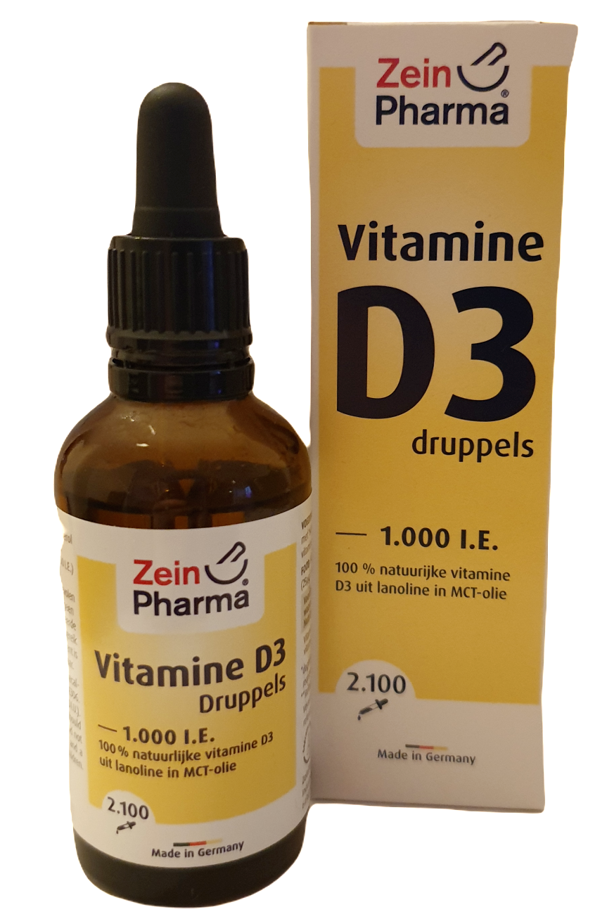 Zein Pharma Vitamine D3 1000IE Druppels