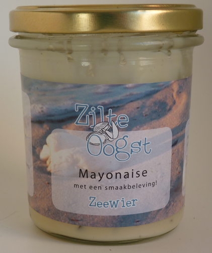 Zilte Oogst Mayonaise Met Zeewier