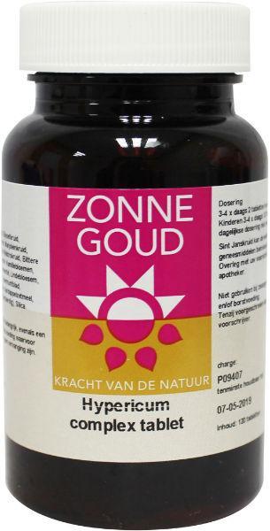 Zonnegoud Hypericum Complex Tabletten