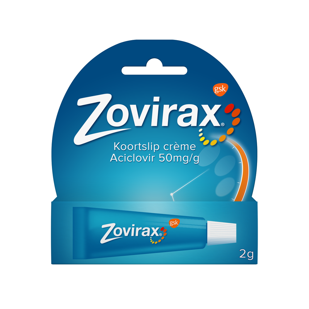 Zovirax Koortslip crème (tube)