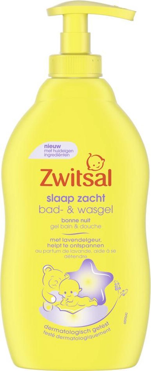 Image of Zwitsal Slaap Zacht Body & Wasgel - Lavendel 