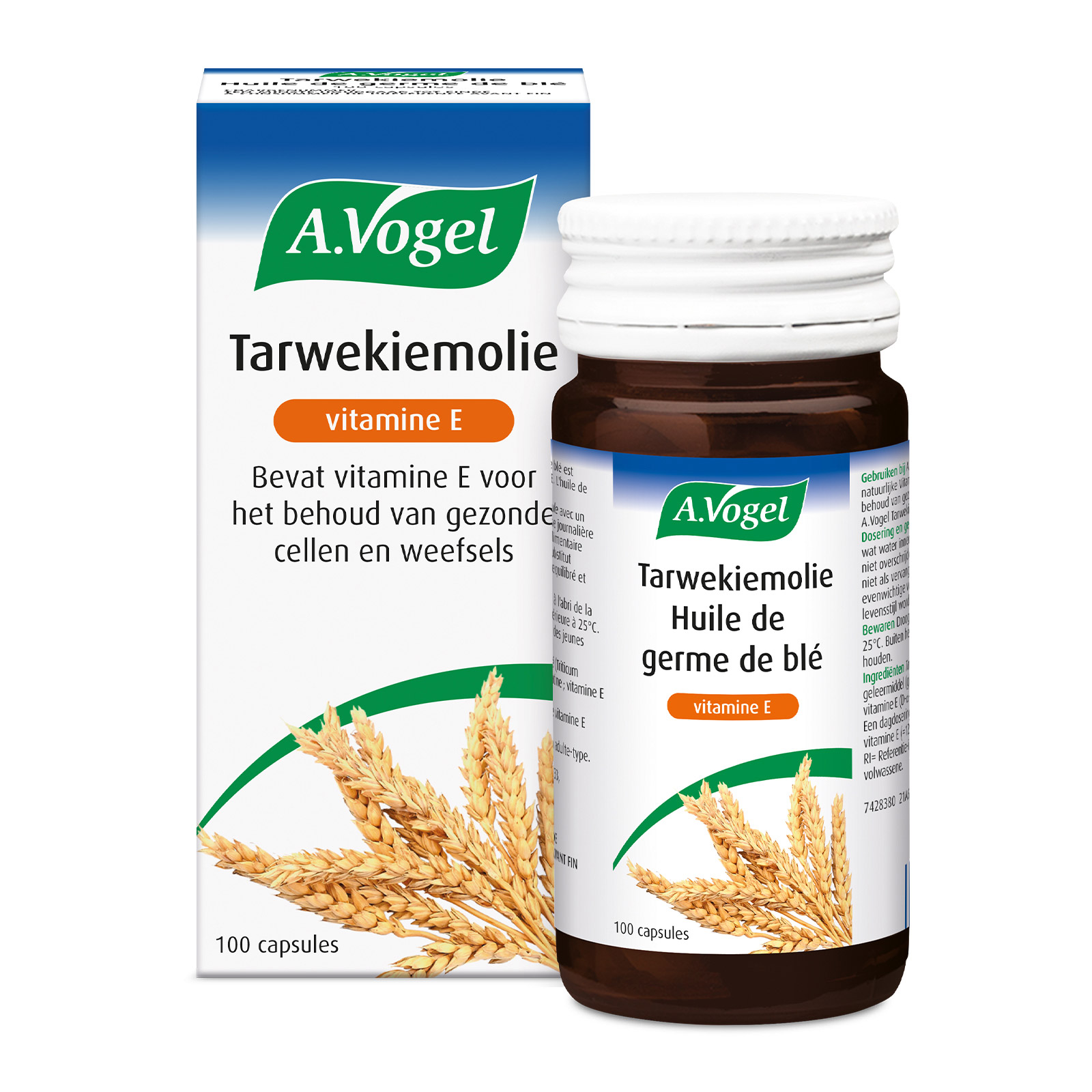 A.Vogel Tarwekiemolie + Vitamine E Capsules