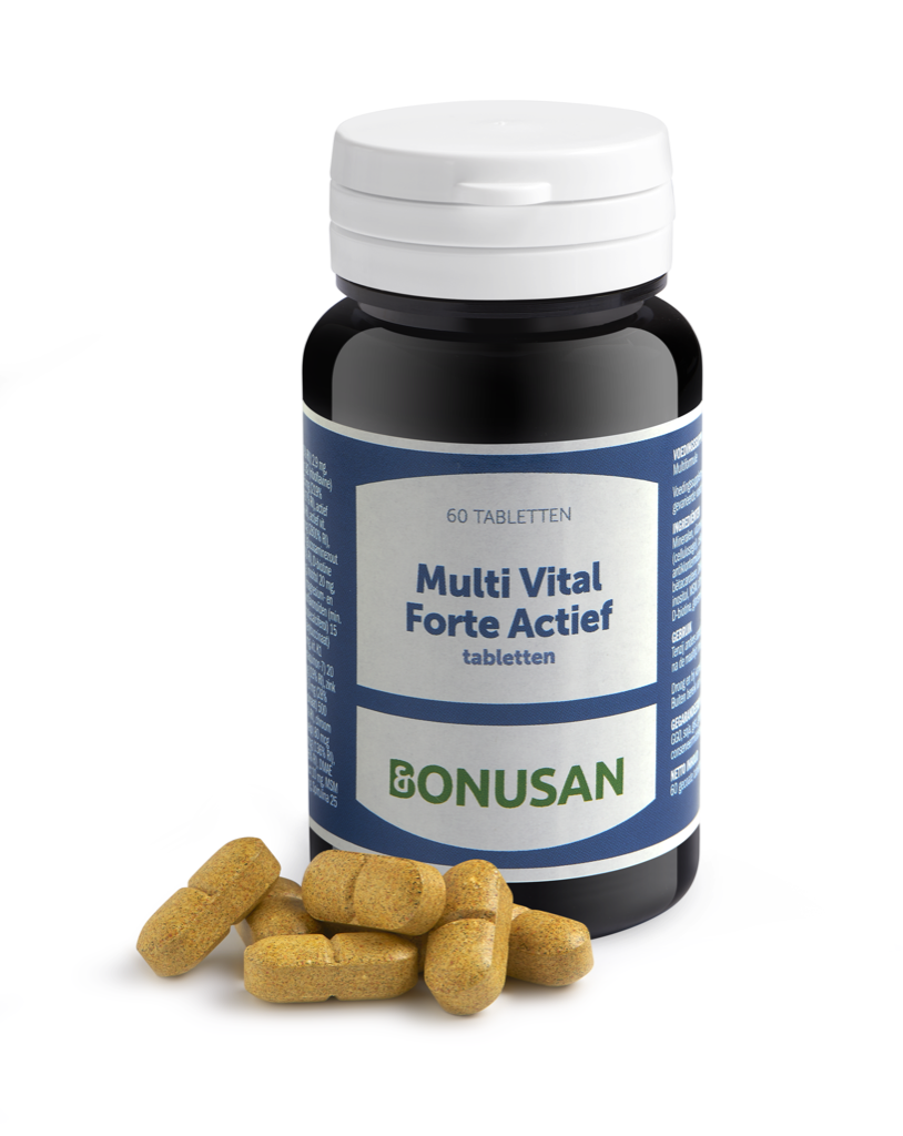 Bonusan Multi Vital Forte Actief Tabletten 60st