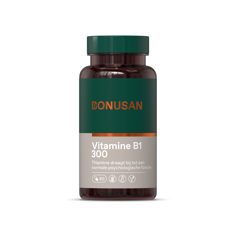 Bonusan Vitamine B1 300 Capsules afbeelding