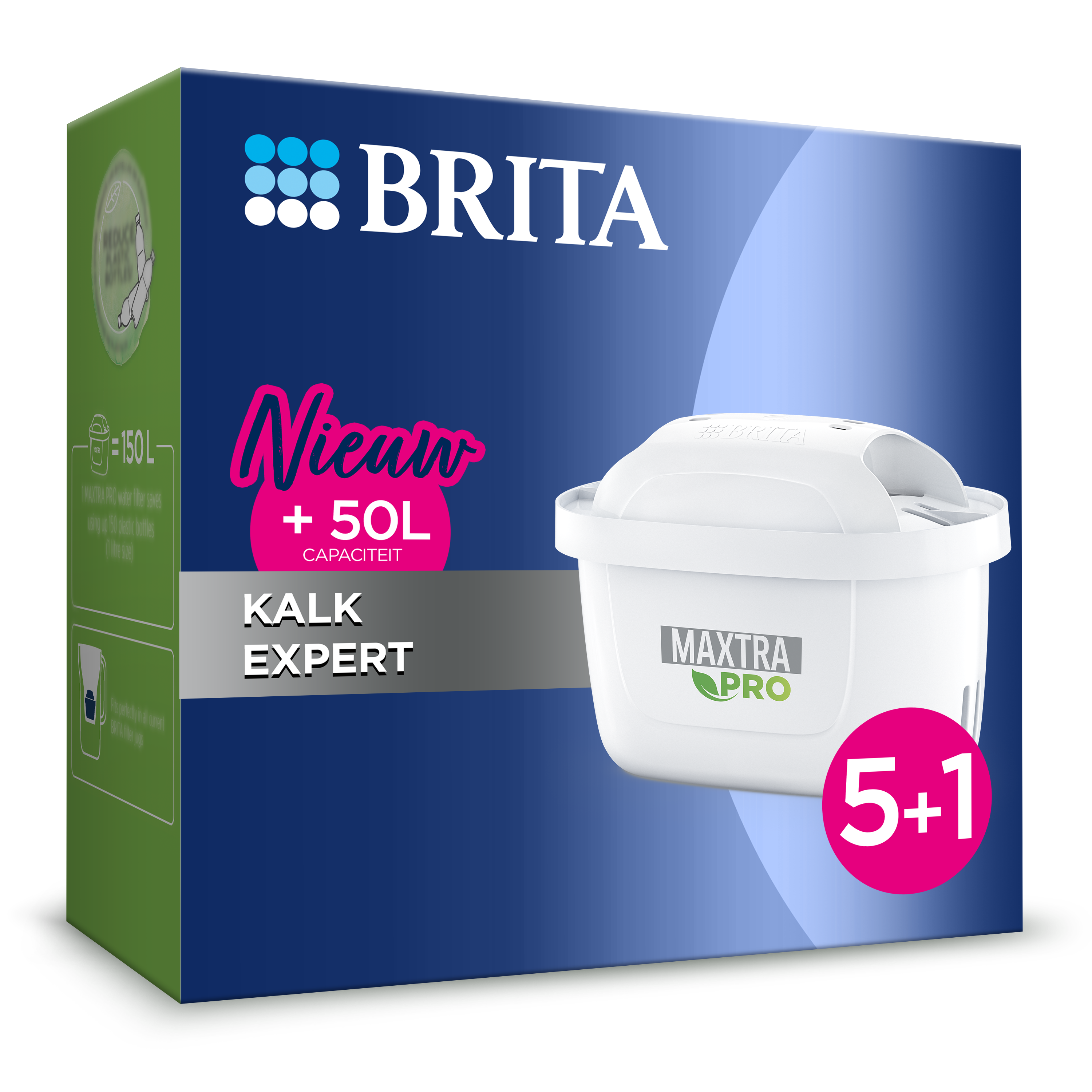 Brita Maxtra Pro Waterfilterpatronen Pack 5+1 afbeelding