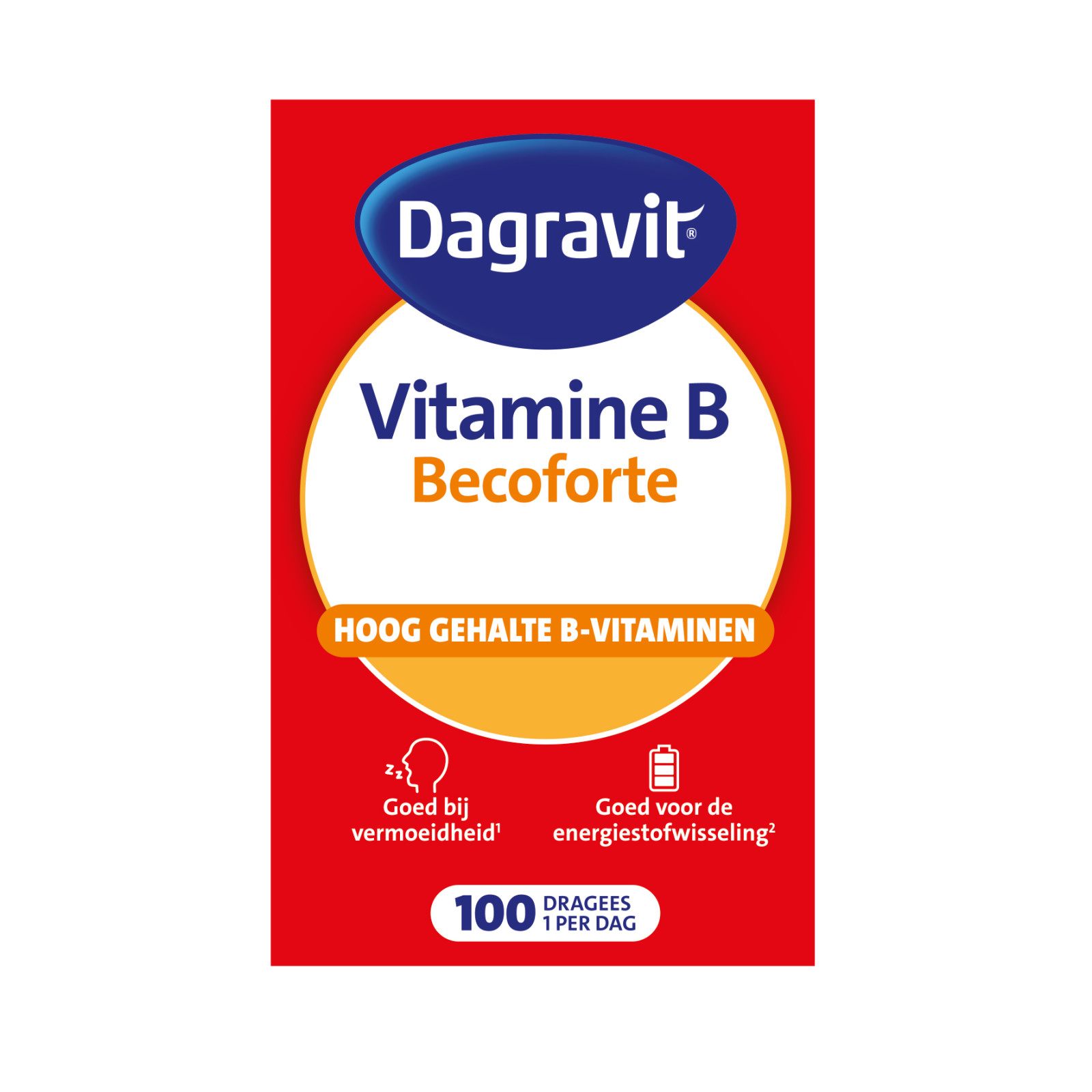 Dagravit Vitamine B Becoforte Dragees afbeelding