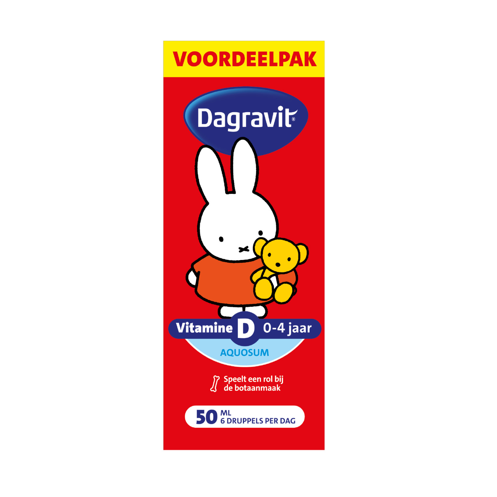Dagravit Kids Vitamine D Aquosum Druppels Voordeelpak afbeelding