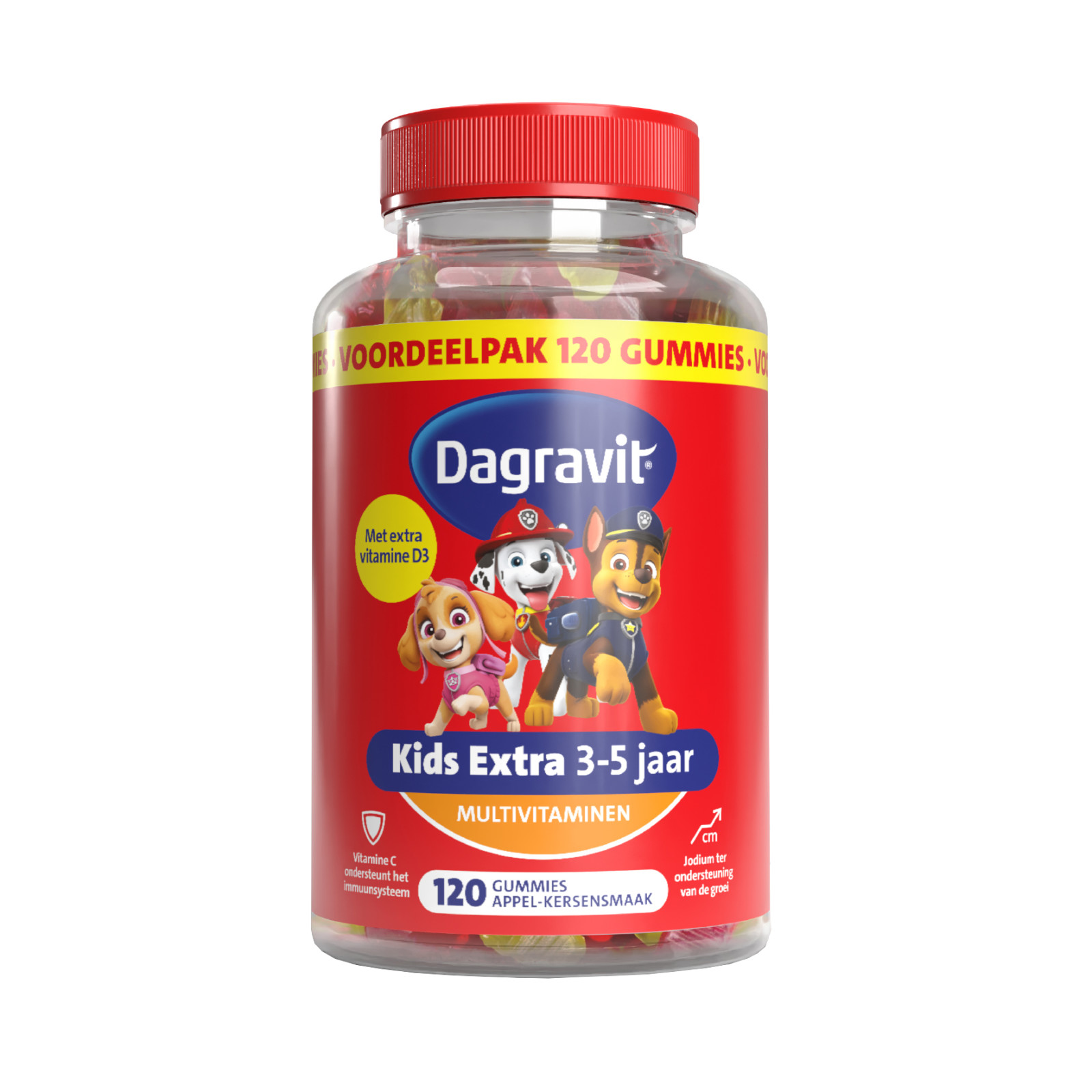 Dagravit Kids-Xtra Multivitaminen Gummies Voordeelpak afbeelding