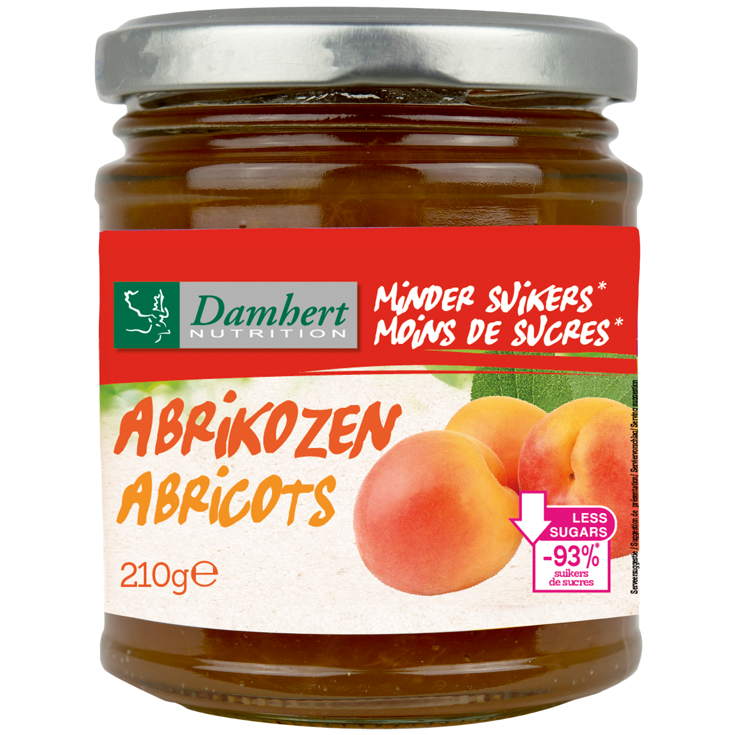 Damhert Low Carb Confituur Abrikozen
