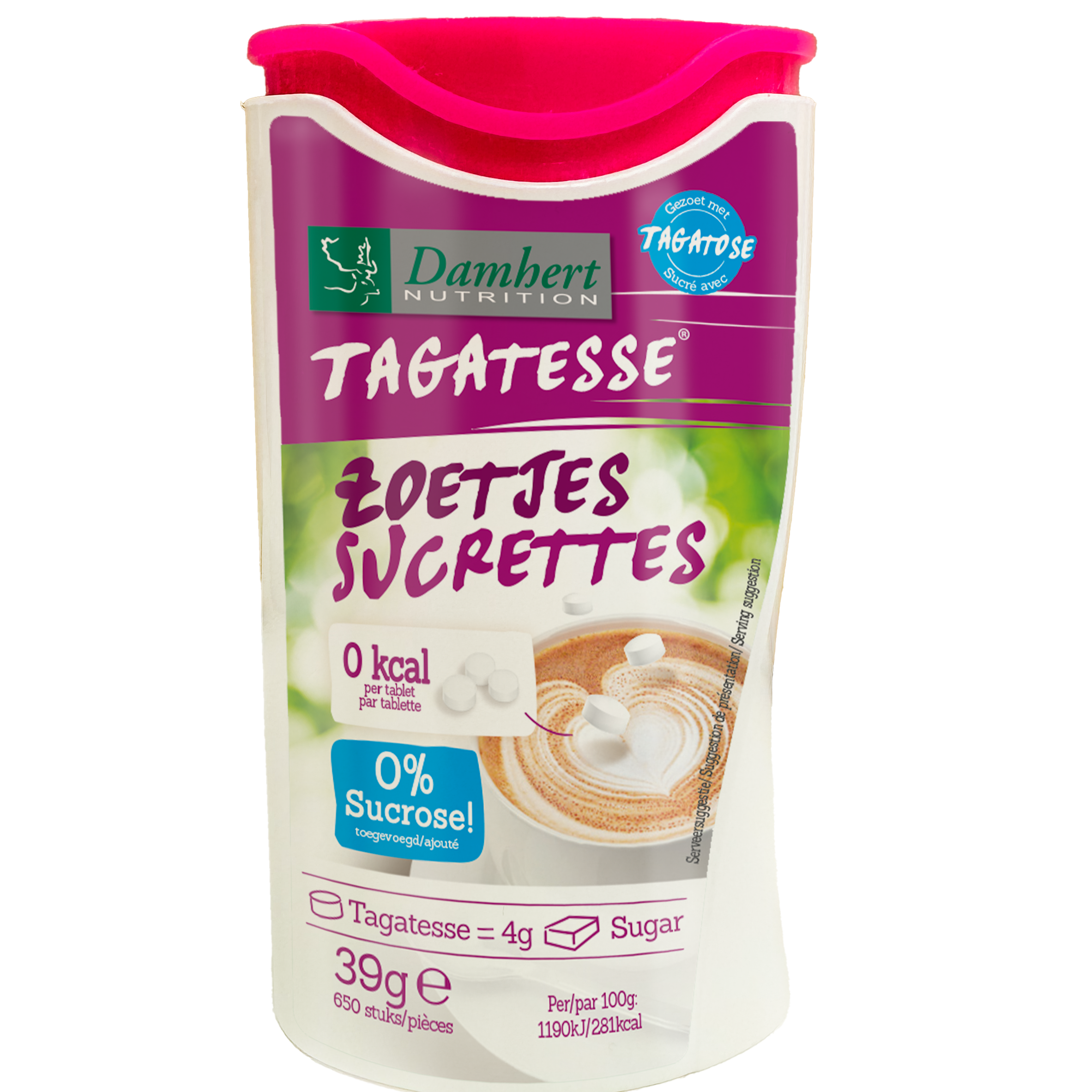 Damhert Tagatesse Zoetjes Dispenser