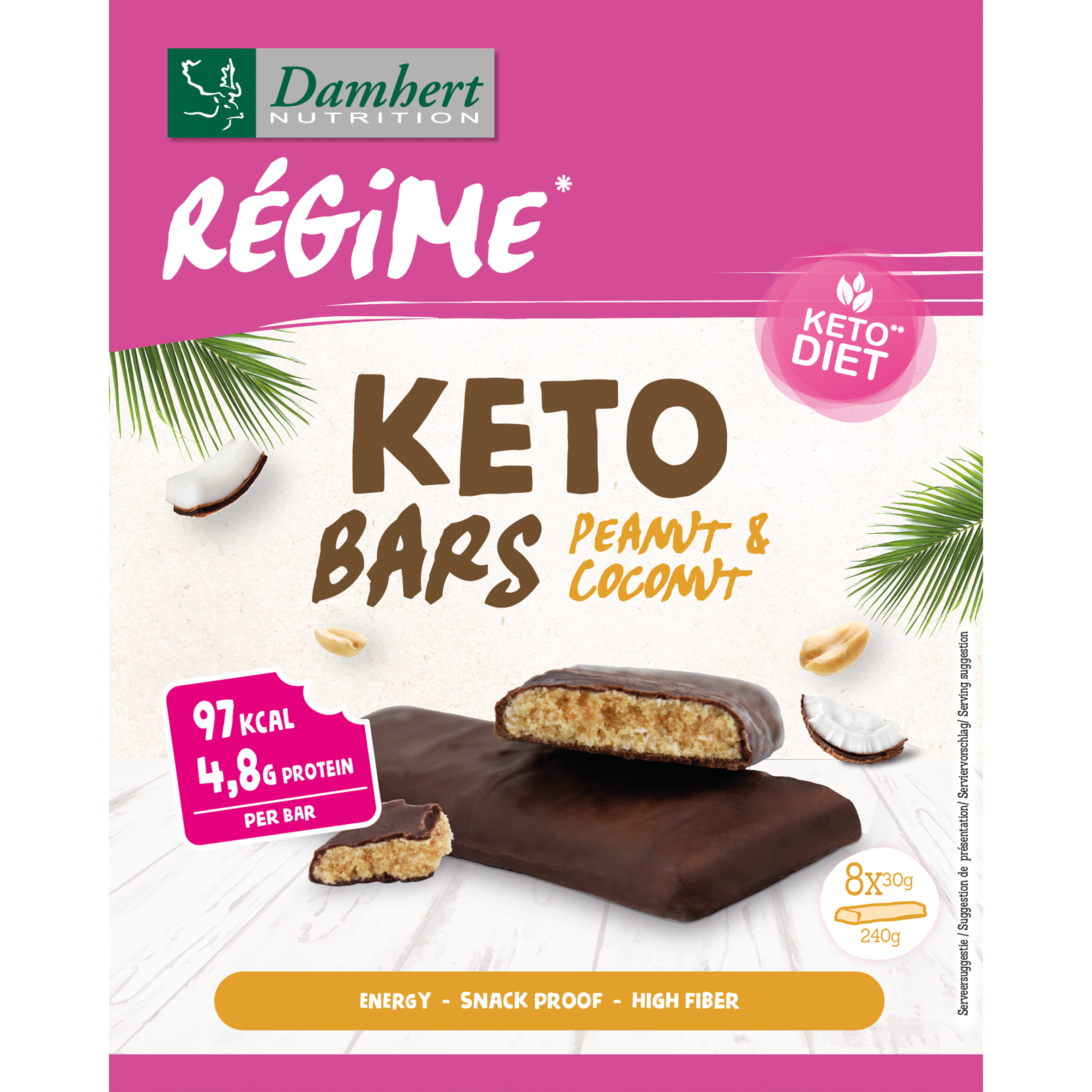 Damhert Regime Keto Bar - Peanut/Coco