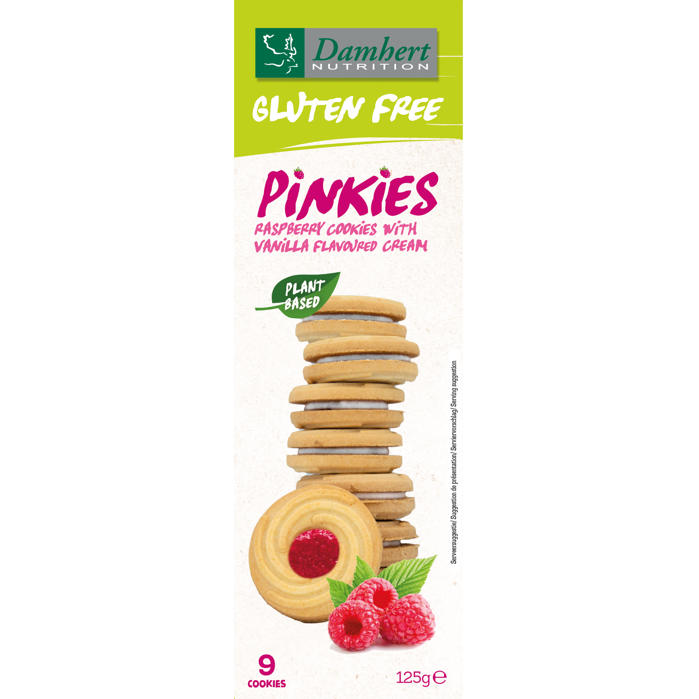 Damhert Gluten Free Pinkies Framboise
