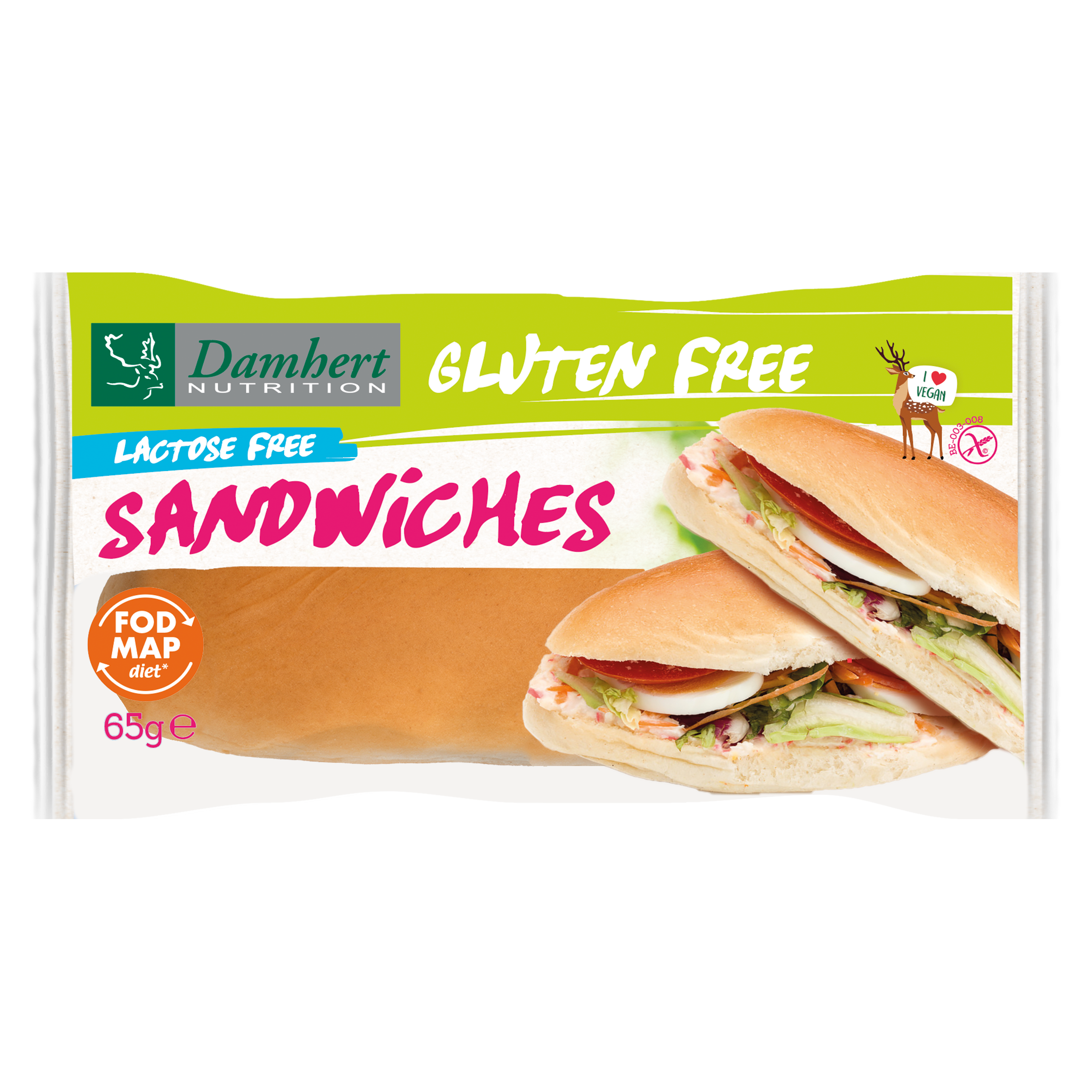 Damhert Glutenfree Sandwiches