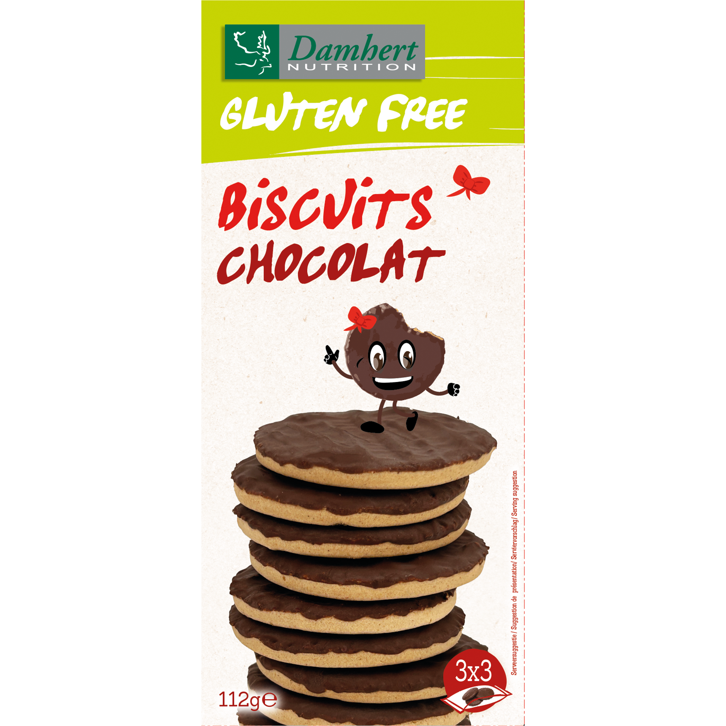Damhert Gluten Free Biscuits Chocolat
