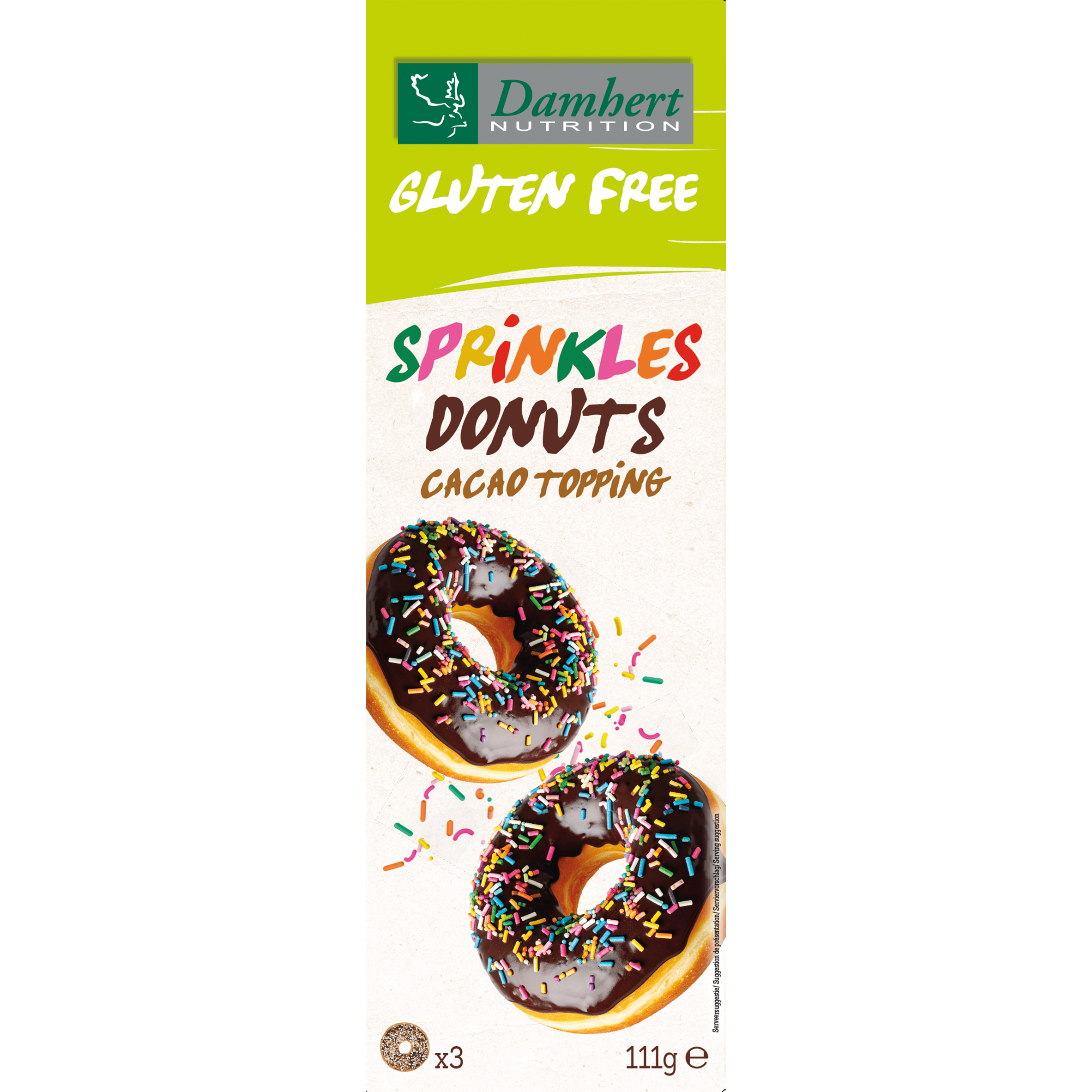 Damhert Glutenvrije Sprinkles Donuts