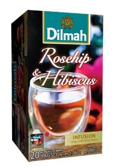 Dilmah Rozenbottel & Hibiscus Thee 20st