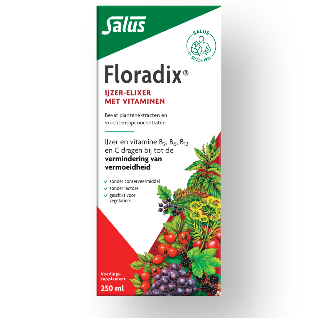 Salus Floradix Vloeibaar IJzer Elixer afbeelding