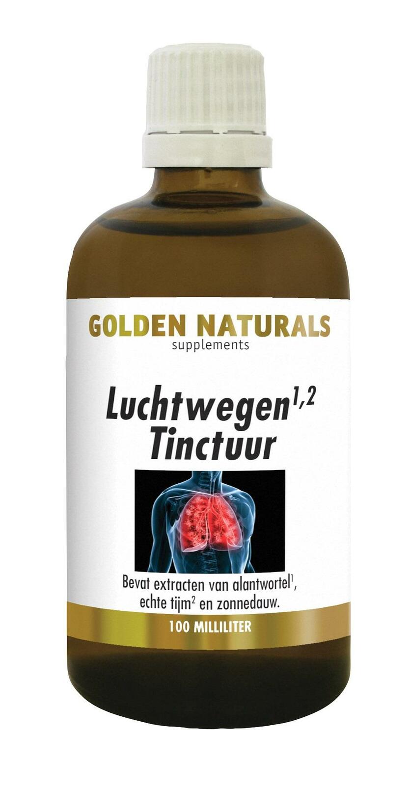 Golden Naturals Luchtwegen Tinctuur