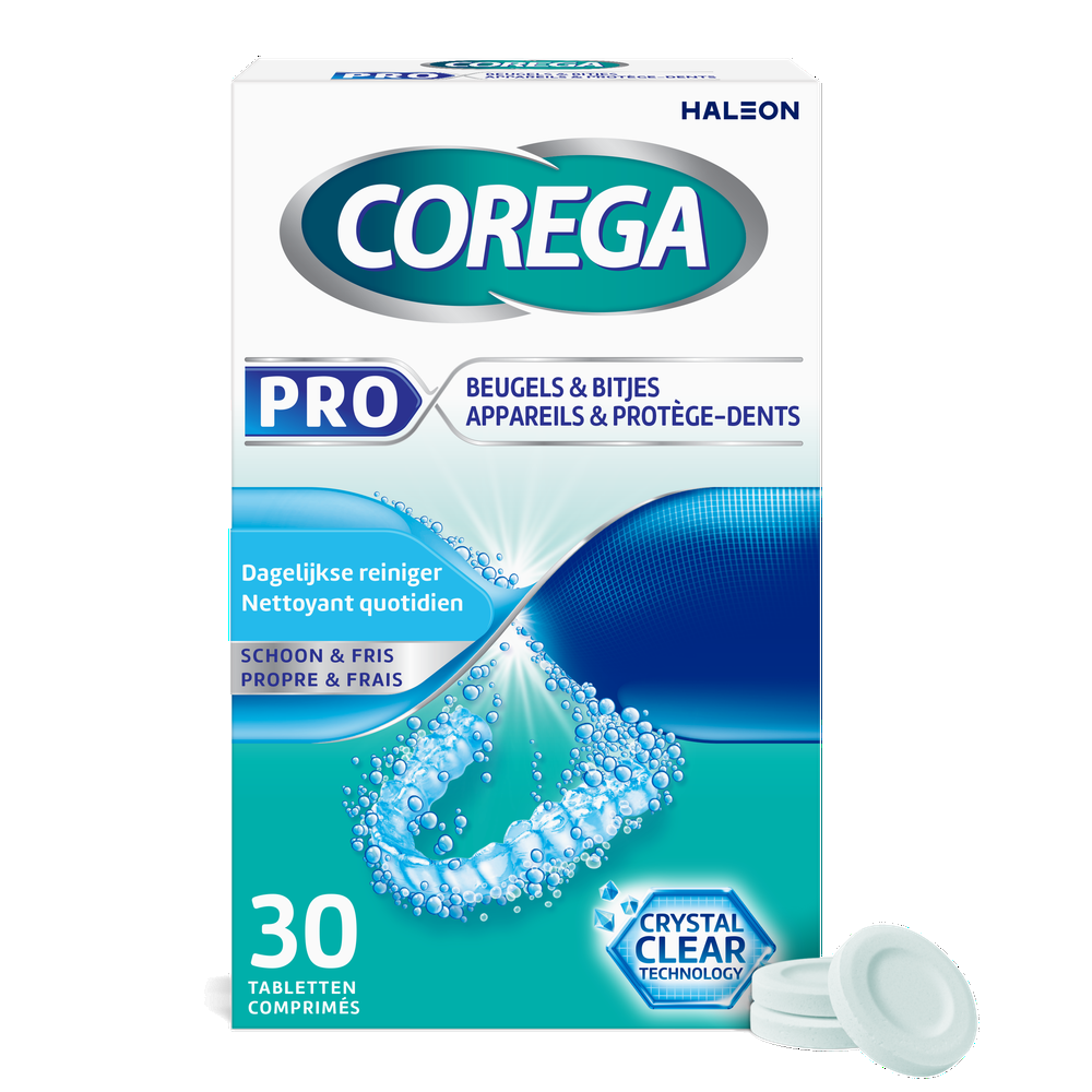Corega Pro Beugels & Bitjes Tabletten afbeelding