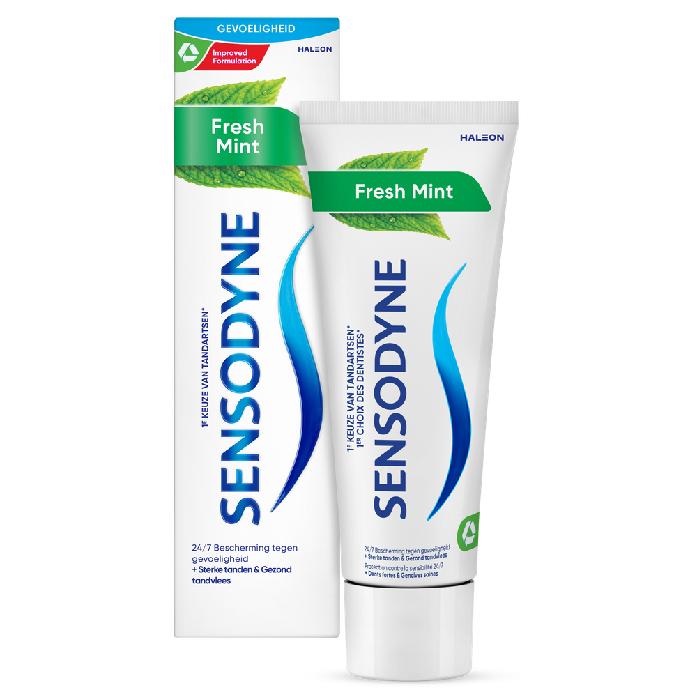 Sensodyne Fresh Mint Tandpasta afbeelding