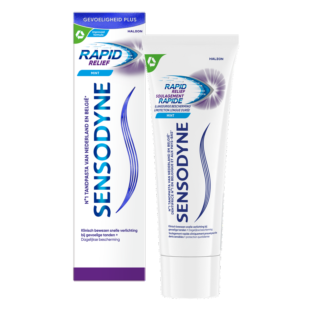 Sensodyne Rapid Relief Tandpasta afbeelding