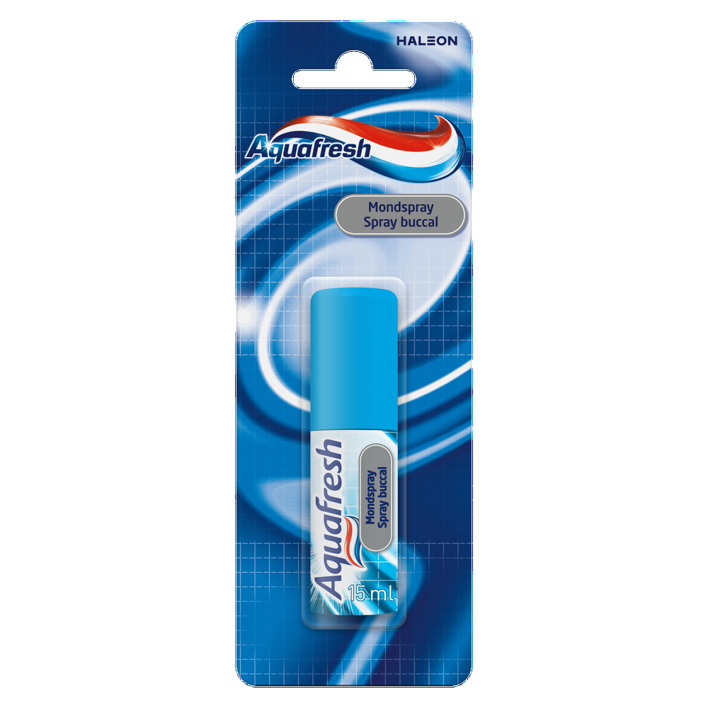 Aquafresh Freshmint Mondspray Voor Frisse Adem afbeelding