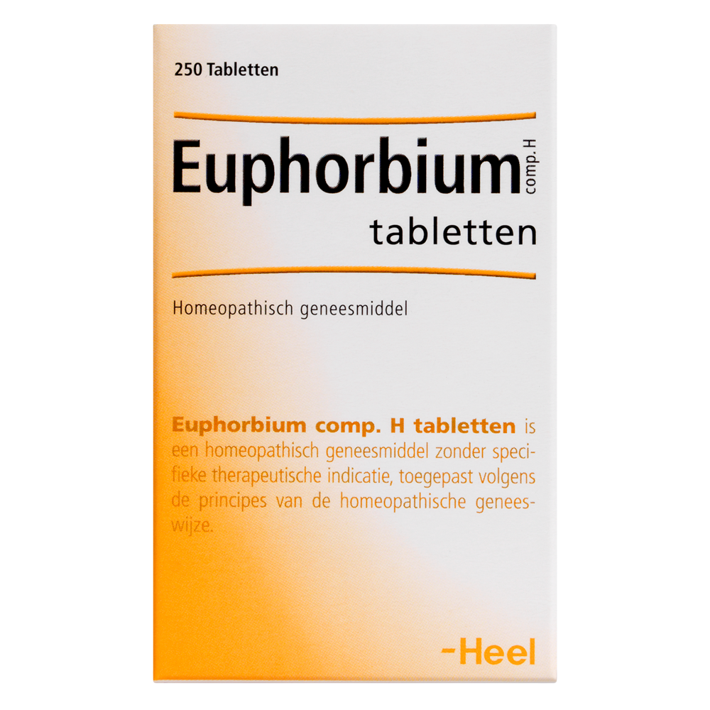 Heel Euphorbium Compositum Tabletten 250st afbeelding