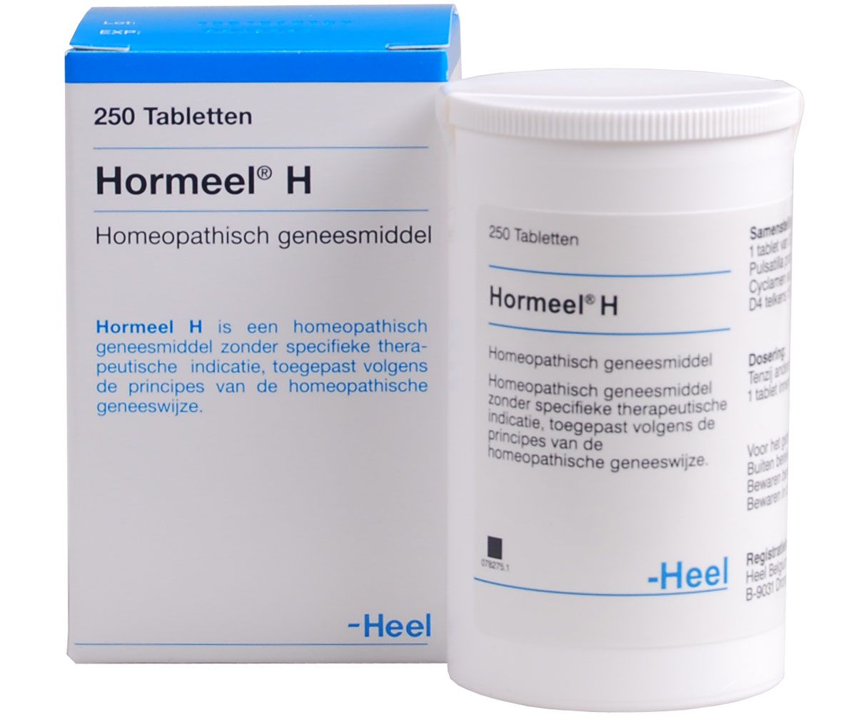 Heel Hormeel H Tabletten 250st afbeelding