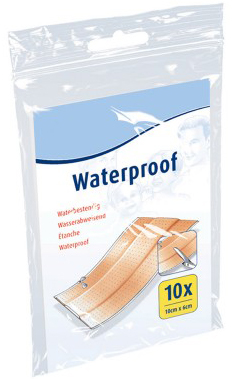 Image of Bevaplast Wondpleister Waterproof 10x6cm 10st 