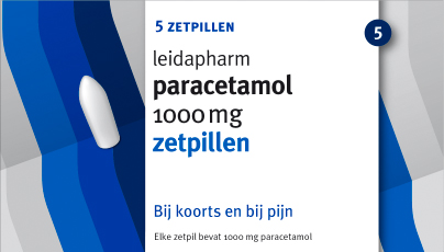 Leidapharm Paracetamol Zetpil 1000mg