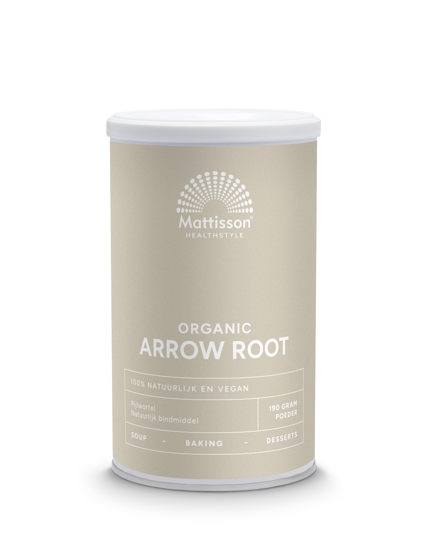 Mattisson HealthStyle Biologische Arrow Root Poeder afbeelding