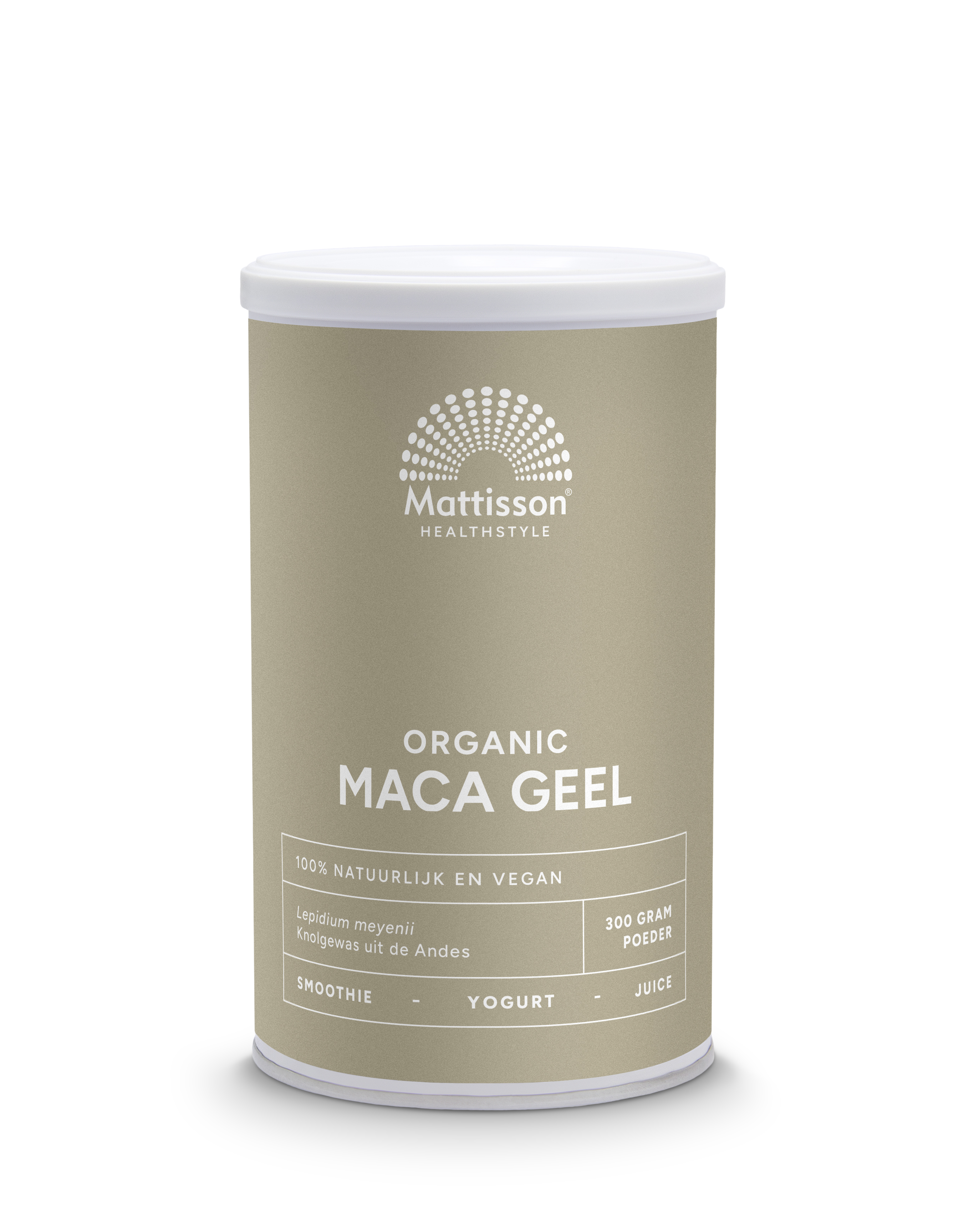 Mattisson HealthStyle Organic Maca Geel afbeelding