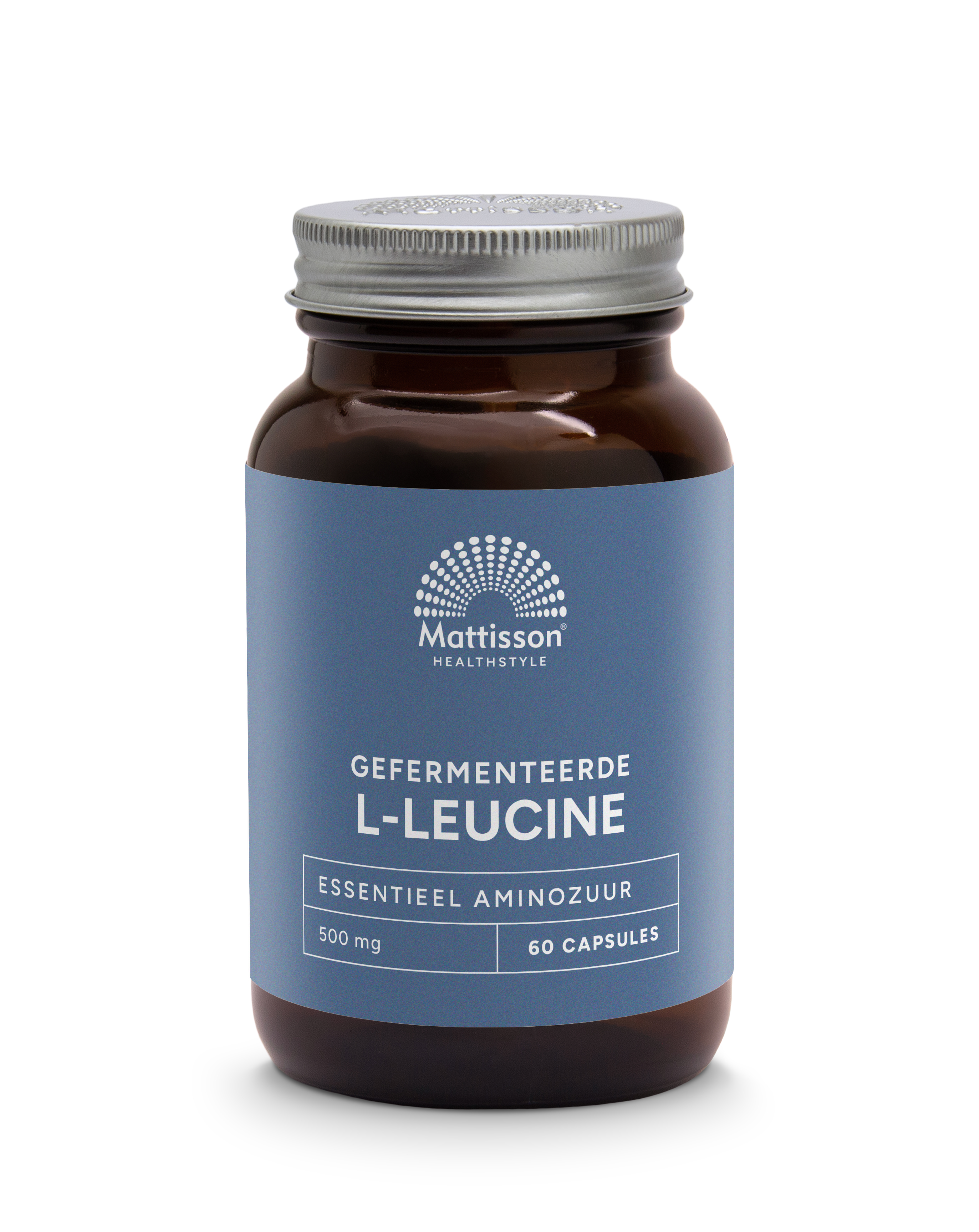 Mattisson HealthStyle Gefermenteerde L-Leucine 500mg Capsules afbeelding