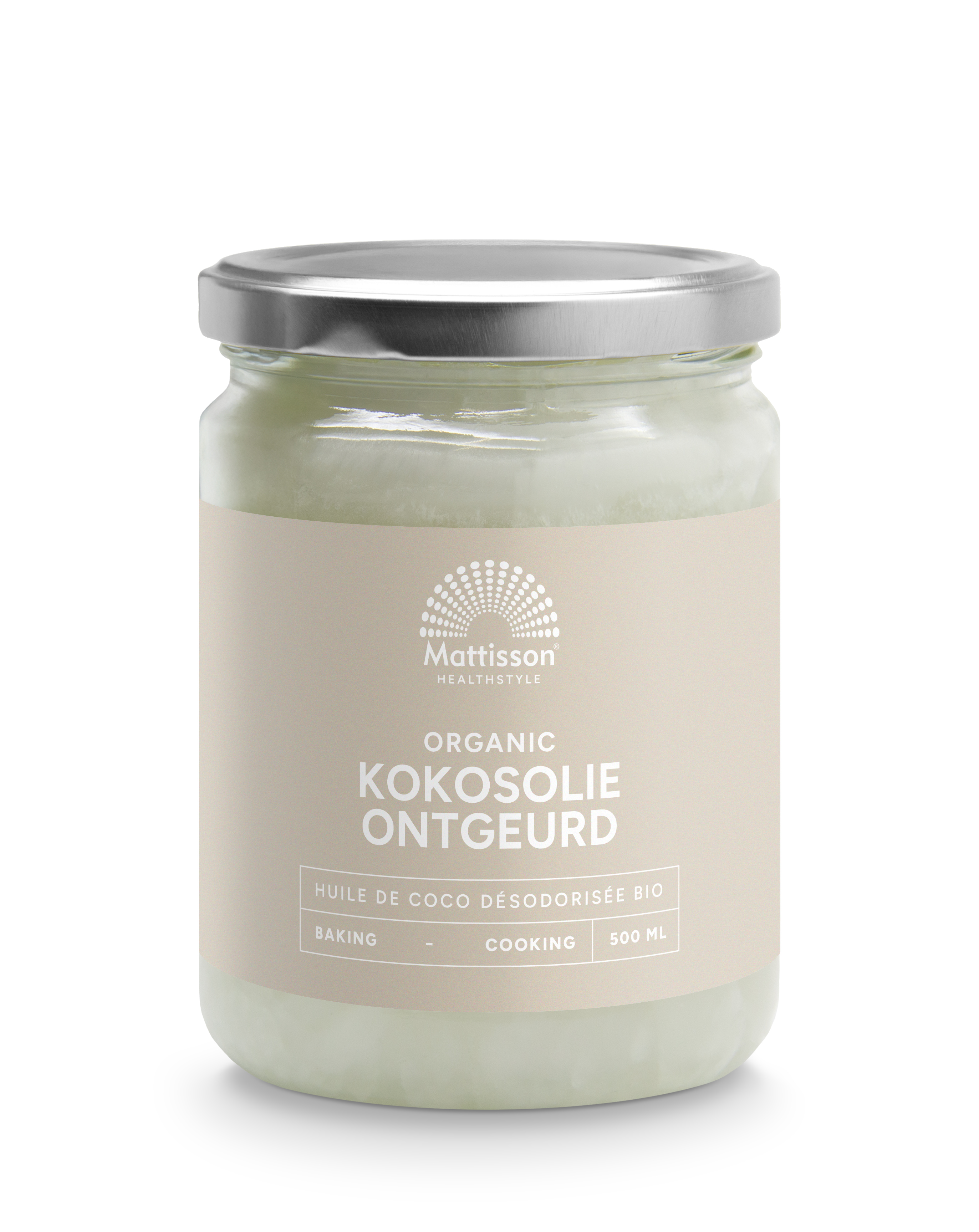 Mattisson HealthStyle Biologische Absolute Kokosolie Ontgeurd