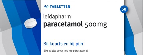 Leidapharm Paracetamol 500mg 50st afbeelding