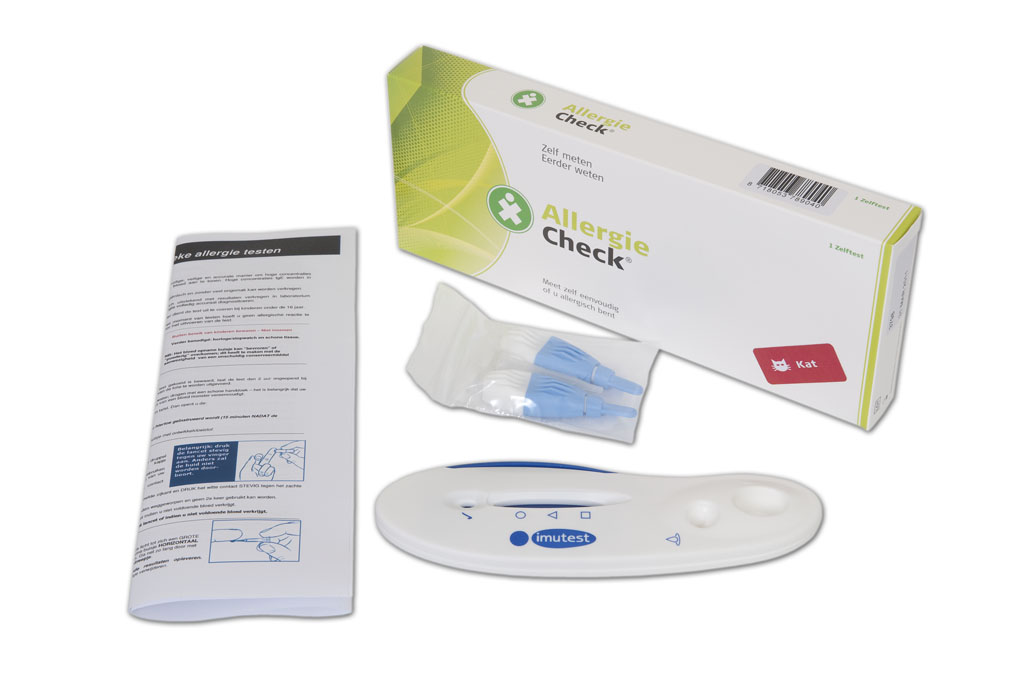 Testjezelf.nu Allergie Check Kat afbeelding