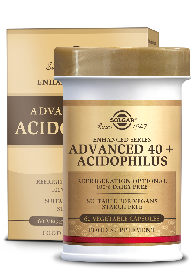 Solgar Advanced 40+ Acidophilus Probiotica Capsules