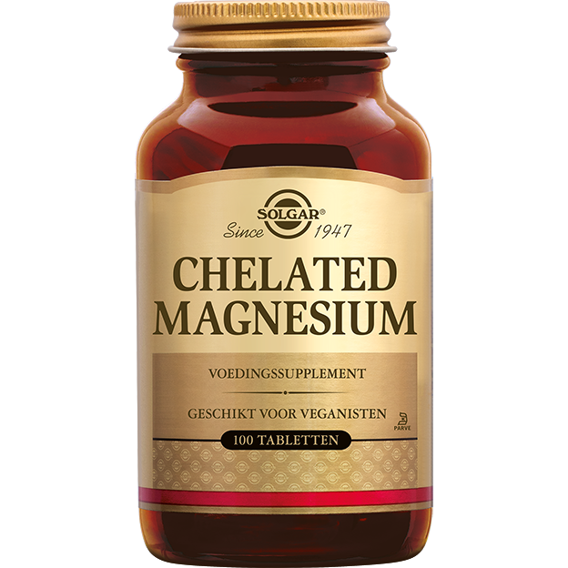 Solgar Chelated Magnesium bisglycinaat Tabletten