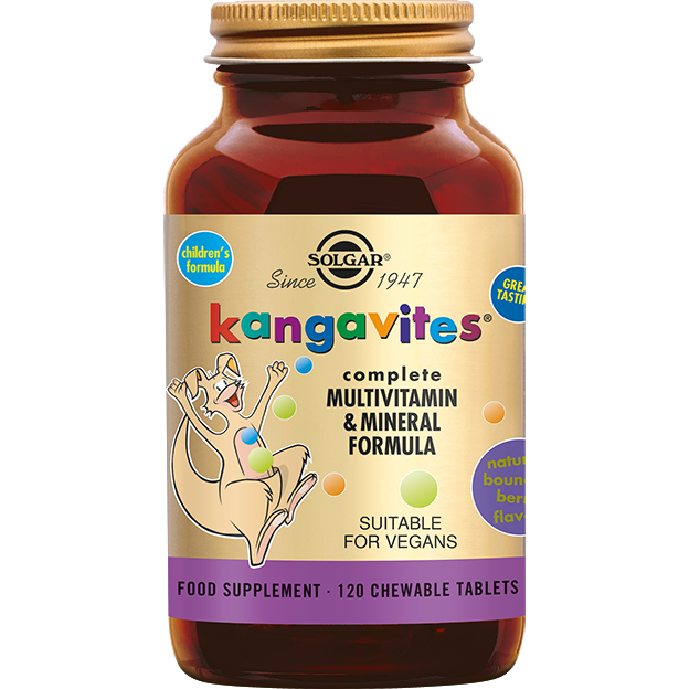 Solgar Kangavites Bouncing Berry Multivitamine kauwtabletten voor Kinderen