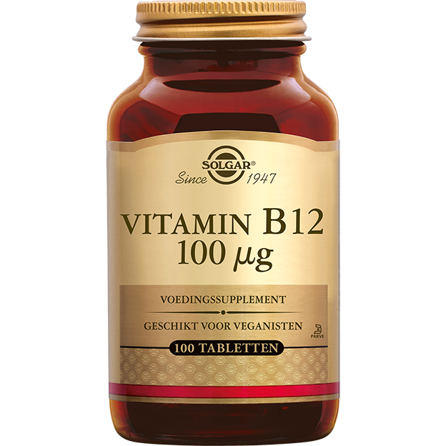 Vitamine B-12 100 mcg Tabletten afbeelding