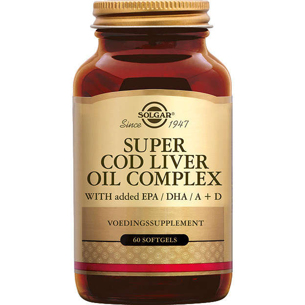 Solgar Super Cod Liver Oil Levertraan Complex Softgels