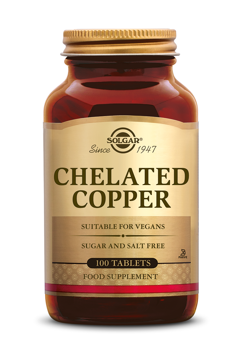 Solgar Chelated Copper (Koper) Tabletten afbeelding